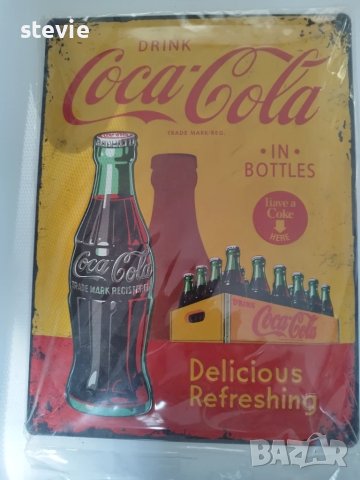 Нова метална табела Кока Кола 40х30, снимка 4 - Пана - 50985563