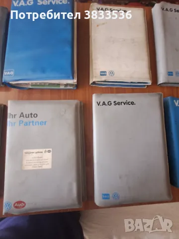 Колекция от сервизни VAG Service книжки за VW Golf & Jetta Mk2, снимка 5 - Части - 48000458