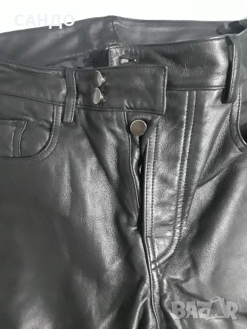 Мъжки кожен панталон , снимка 3 - Панталони - 53237182