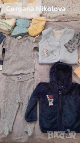 Бебешки дрехи 62/68 размер, снимка 3 - Комплекти за бебе - 44825408