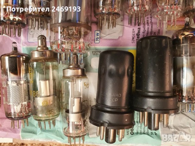 Радио лампи , снимка 4 - Друга електроника - 47731963