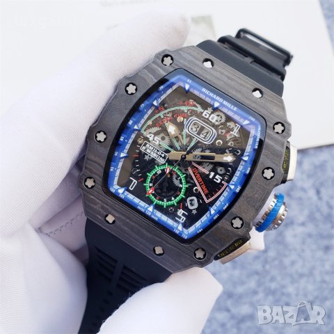Мъжки часовник Richard Mille Mancini RM11-04 с автоматичен механизъм, снимка 2 - Луксозни - 41390948