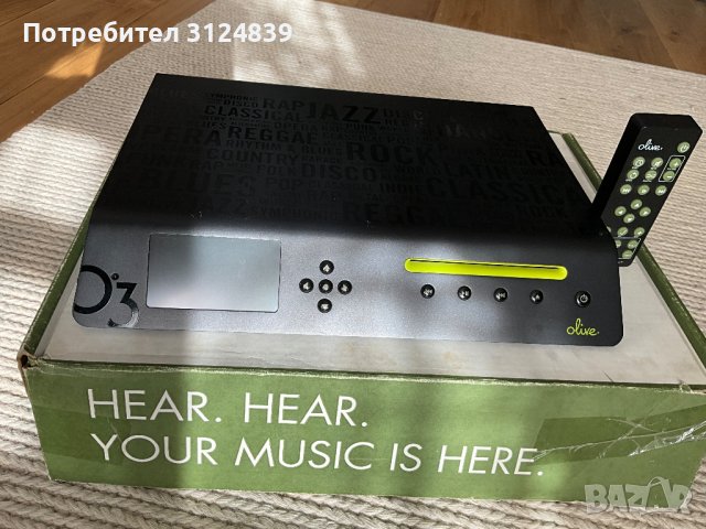Music server Olive 03HD 500Gb Just Play +2HD Melody Streamer