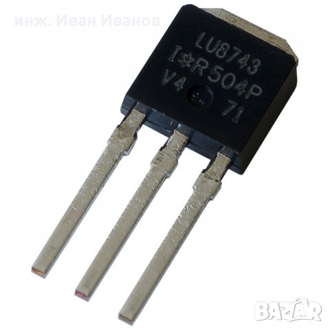  IRLU8743PBF MOSFET-N транзистор Logic level, Vdss=30V, Id=160A, Rds=0.0031 Ohm, Pd=135W