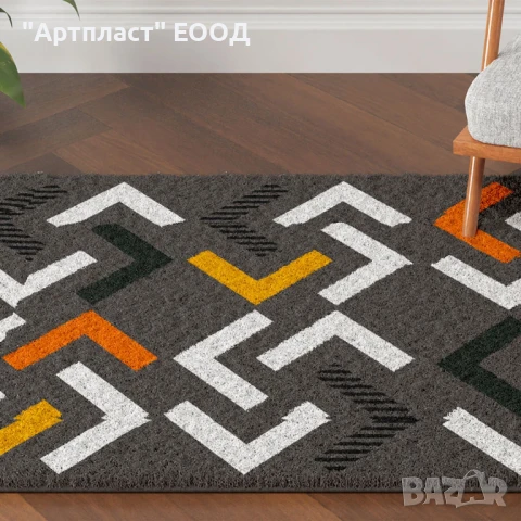 Килим TRIANGLE ABSTRACT, снимка 2 - Килими - 50902291