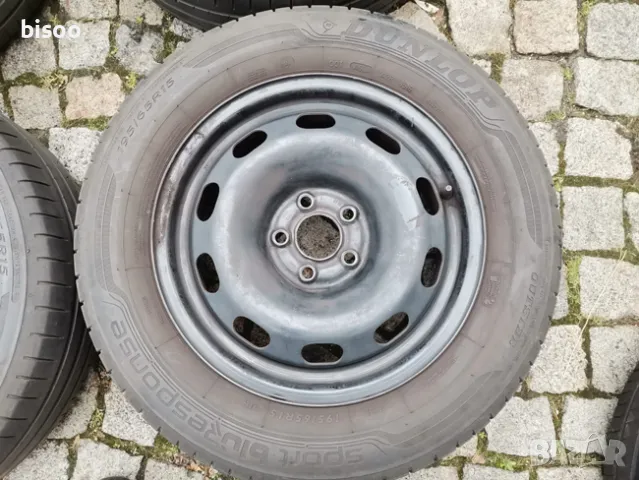 4бр ОРИГИНАЛНИ джанти 6х15" 5Х100 за ФОЛКСВАГЕН / ШКОДА / СЕАТ, снимка 2 - Гуми и джанти - 48346772