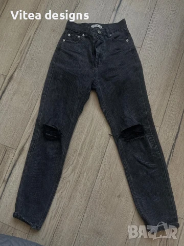 Черни дънки PULL&BEAR, снимка 1