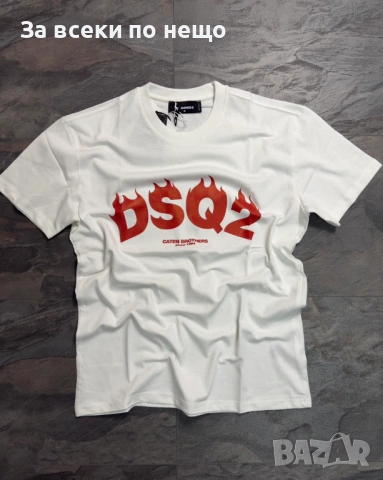 DSQUARED2 Мъжка Тениска👕Мъжка Блуза С Къс Ръкав - Различни Модели Код NGHSP7, снимка 2 - Тениски - 53690219