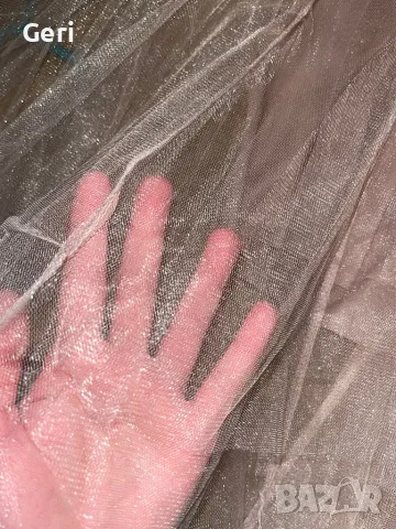 Розова рокля с тюл 36 размер, снимка 6 - Рокли - 48208641