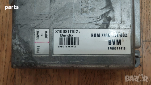 Компютър Двигател Рено 19 - 21 1.7 N:2 - 7700731802 - S100811102 - 7700744410, снимка 3 - Части - 52408926