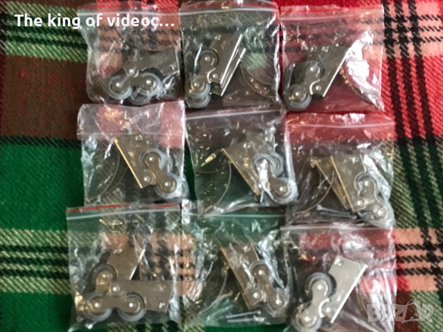 Ролки за плъзгащи врати 9 копликта НОВИ