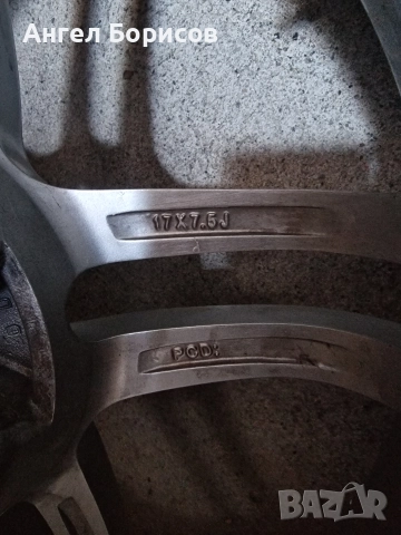 Джанти с летни гуми 17" 5х112, снимка 3 - Гуми и джанти - 52978602