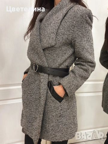 Елегантно палто вълна , снимка 2 - Палта, манта - 52216751