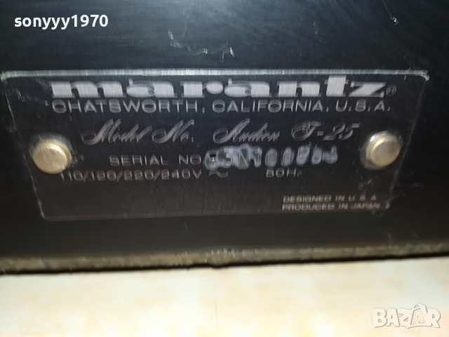 marantz tuner-внос swiss 2803220902, снимка 17 - Ресийвъри, усилватели, смесителни пултове - 36252332