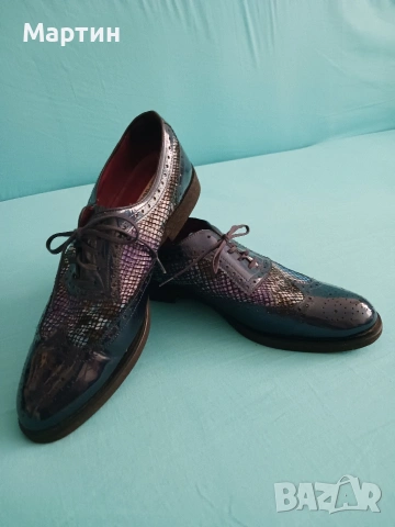 Дамски лачени обувки, снимка 3 - Дамски обувки на ток - 53539365