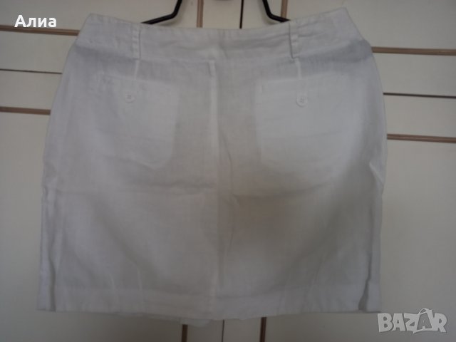 Лянта бяла NAF NAF красива къса пола, снимка 5 - Поли - 39648246