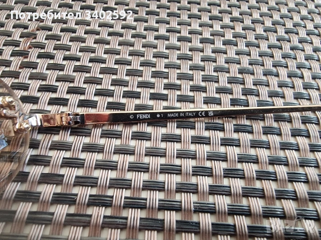 Дамски оригинални очила Fendi rozegold, снимка 5 - Слънчеви и диоптрични очила - 53642171