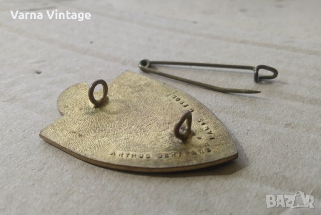 Полков знак на 9-ти инженерен полк Франция. 60ти год. марк. емайл., снимка 7 - Антикварни и старинни предмети - 41366962