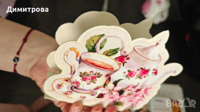 Салфетник с флорални мотиви, снимка 2 - Аксесоари за кухня - 50866247