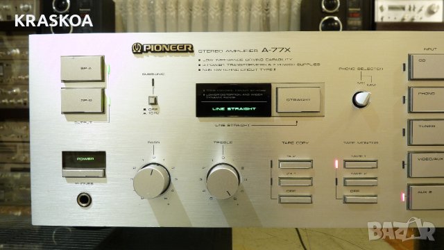 PIONEER A-77X , снимка 8 - Ресийвъри, усилватели, смесителни пултове - 33834109