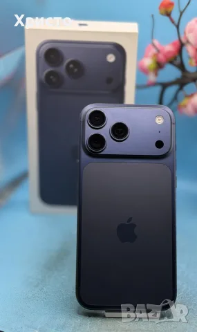 ГАРАНЦИОНЕН!!! APPLE iPHONE 17 Pro Max, 256GB, 5G, Deep Blue, снимка 5 - Apple iPhone - 55728188
