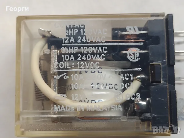 Релета RH2B - DC24V, снимка 18 - Резервни части за машини - 56275360
