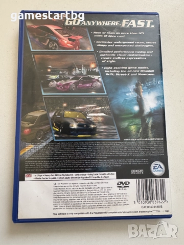 Need For Speed Underground 2 за PS2, снимка 2 - Игри за PlayStation - 52180250