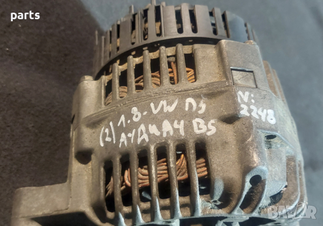 Генератор VW Пасат 5 - Ауди А3 8L - A4 B5 - Сеат - Шкода N:2248 (2) - 058903016E N, снимка 7 - Части - 44834275
