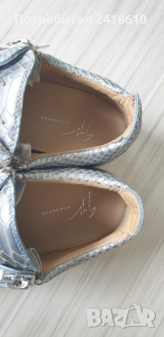 Giuseppe Zanotti Leather Sneakers Size 38 - 24.5см ОРИГИНАЛ! ЕСТЕСТВЕНА Кожа!, снимка 3 - Кецове - 53384592