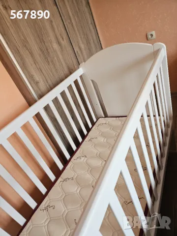 Детско легло Arbor Мече и матрак Pierre Cardin , снимка 5 - Бебешки легла и матраци - 50298671