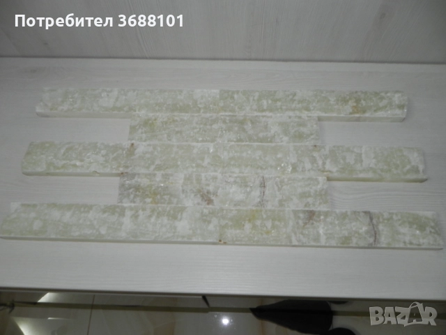 Разпродажба на зелен и бял оникс, снимка 6 - Облицовки - 52212925