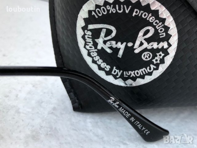 Ray-Ban мъжки слънчеви очила Рей-Бан огледални сини , снимка 7 - Слънчеви и диоптрични очила - 41669938