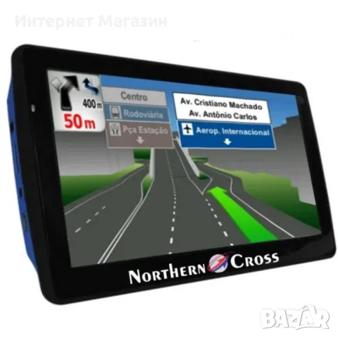 GPS НАВИГАЦИЯ NORTHERN CROSS NC-712S, 7 ИНЧА, 2 ПРОГРАМИ