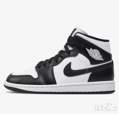 маратонки Nike Air Jordan 1 Mid Panda номер 35 ,5, снимка 5 - Детски маратонки - 52656259