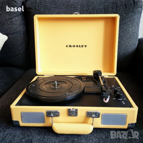Грамофон Crosley Cruiser Plus Yellow , снимка 6 - Грамофони - 56336039