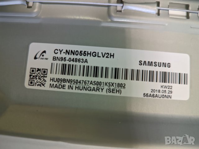 Samsung UE55NU7172U на части, снимка 3 - Части и Платки - 34002435