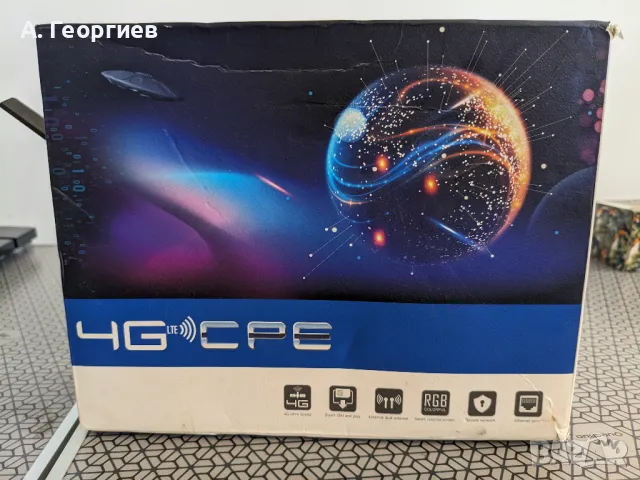  4G LTE Router Lan Port Wireless CPE Built-in 3000MAh Battery 300Mbps, снимка 6 - Рутери - 50363641