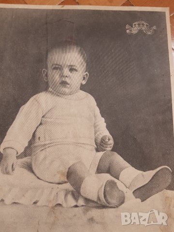 Стара снимка на княз Симеон, снимка 4 - Колекции - 39335706