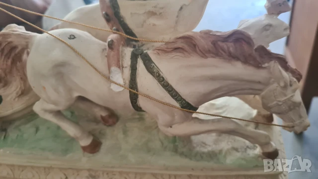 стара статуетка сувенир внос от Европа, снимка 8 - Декорация за дома - 50784524