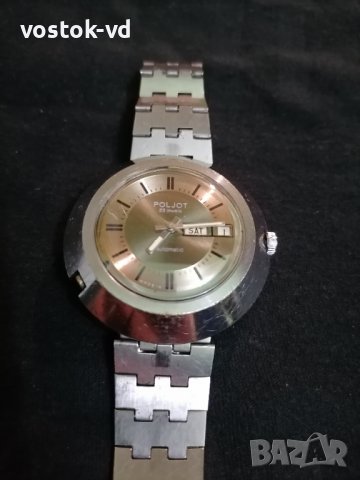 POLJOT 23 JEWELS AUTOMATIC - РАБОТЕЩ МЪЖКИ ЧАСОВНИК , снимка 11 - Антикварни и старинни предмети - 38868124