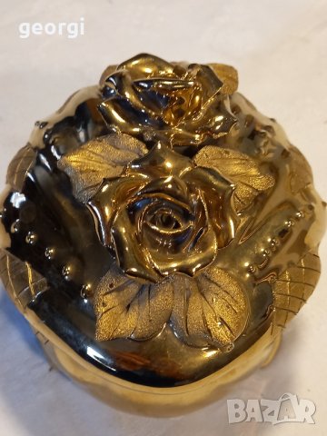 Украинска порцеланова бижутерка с позлата 30/2