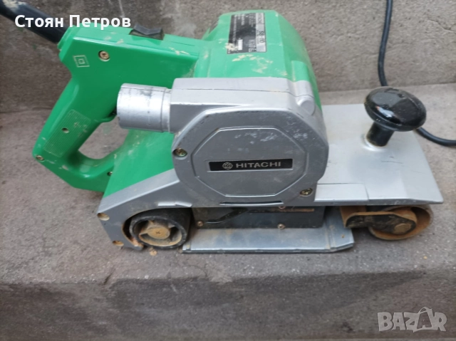 Лентов шлайф Hitachi SB-110 950W, снимка 7 - Други инструменти - 52913401