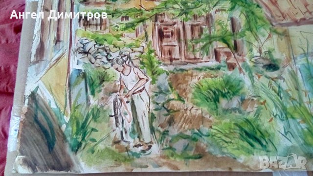 Акварел картина , снимка 6 - Картини - 41743756