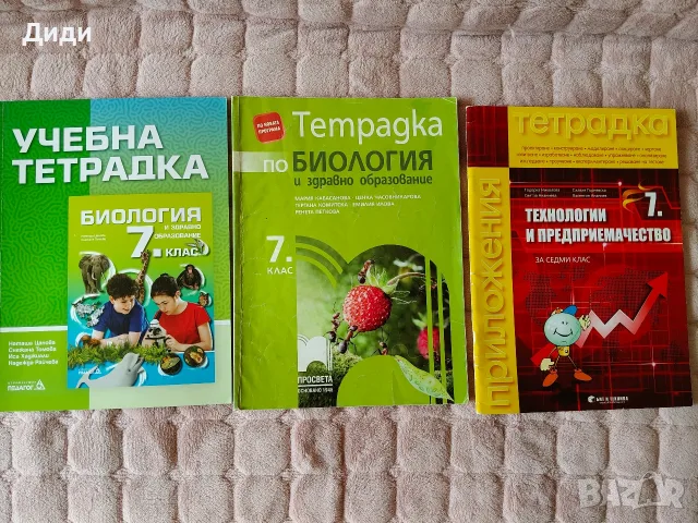 Помагала за 7 клас, снимка 4 - Учебници, учебни тетрадки - 40680488