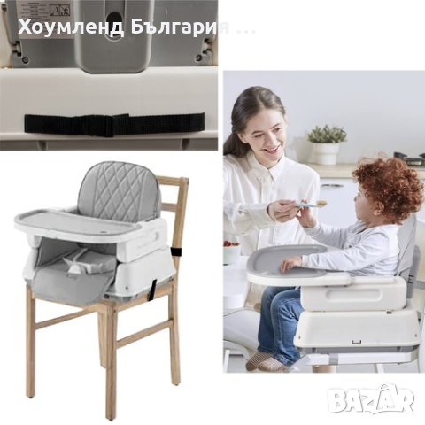 Висок детски стол за хранене 6в1, снимка 2 - Други стоки за дома - 42078713