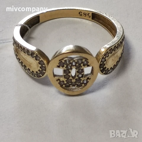 Златен пръстен 2.34гр., снимка 4 - Пръстени - 51251175