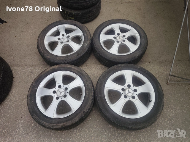 ПРОМОЦИЯ Джанти за MERCEDES A КЛАСА 5x112 16 цола.Отлично състояние., снимка 2 - Гуми и джанти - 53687599