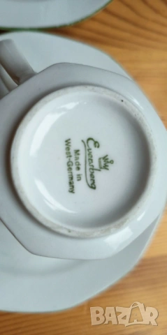 Двоен сет за кафе "Момина сълза", Ешенбах, Бавария , снимка 10 - Чаши - 53224770