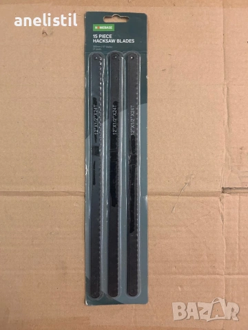 🔧 НОВИ НОЖОВЕ ЗА РЪЧНА НОЖОВКА – КОМПЛЕКТ 15 БР. 🔧