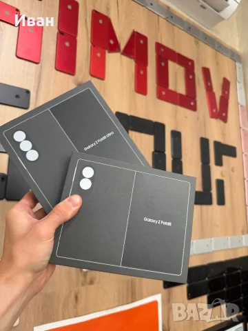 512•SAMSUNG GALAXY Z Fold 8 *НОВИ*BLACK/Graphite/Violet /*ЛИЗИНГ TBI самсунг з фолд 8, снимка 2 - Samsung - 55843405